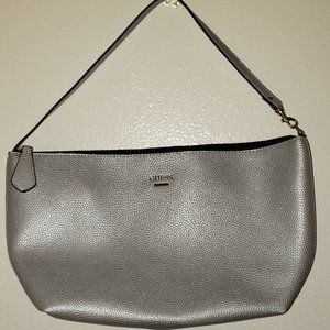Guess Small Shoulder Bag - Silver - NEW
